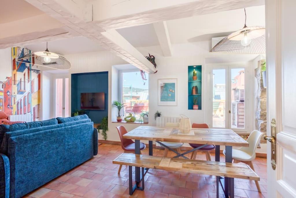 #48 Suite Jean Top Floor Terrace 5Min Walk Sea Ac Nice Exteriér fotografie