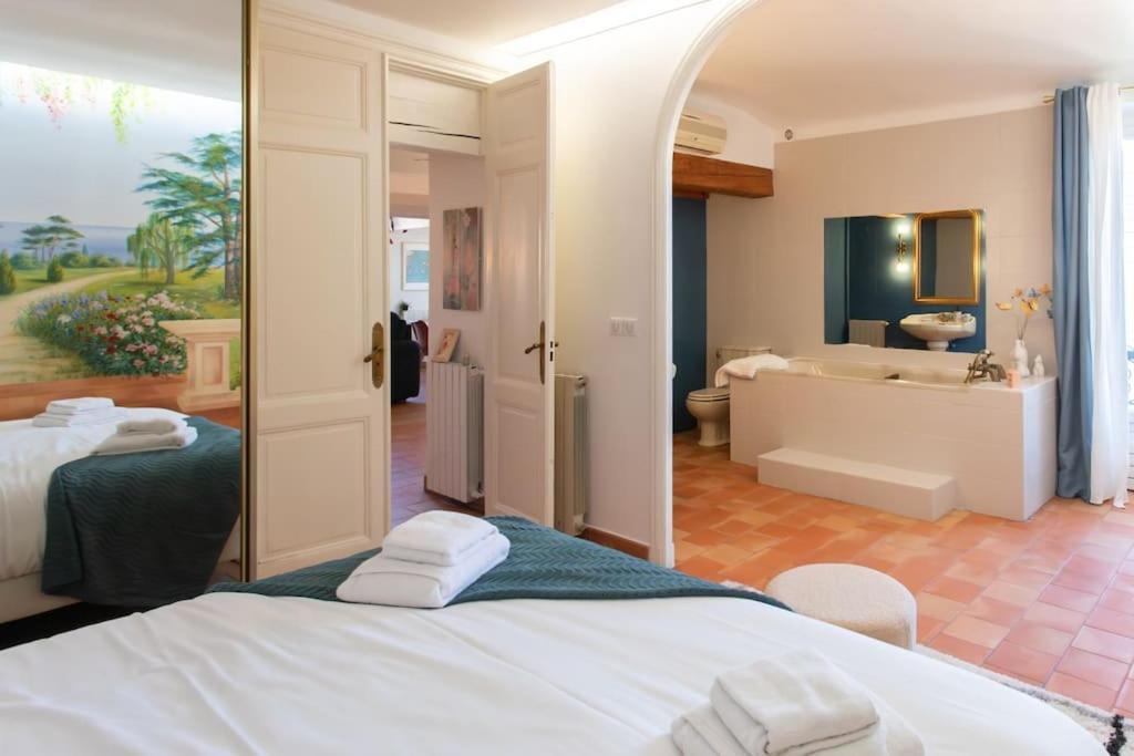 #48 Suite Jean Top Floor Terrace 5Min Walk Sea Ac Nice Exteriér fotografie